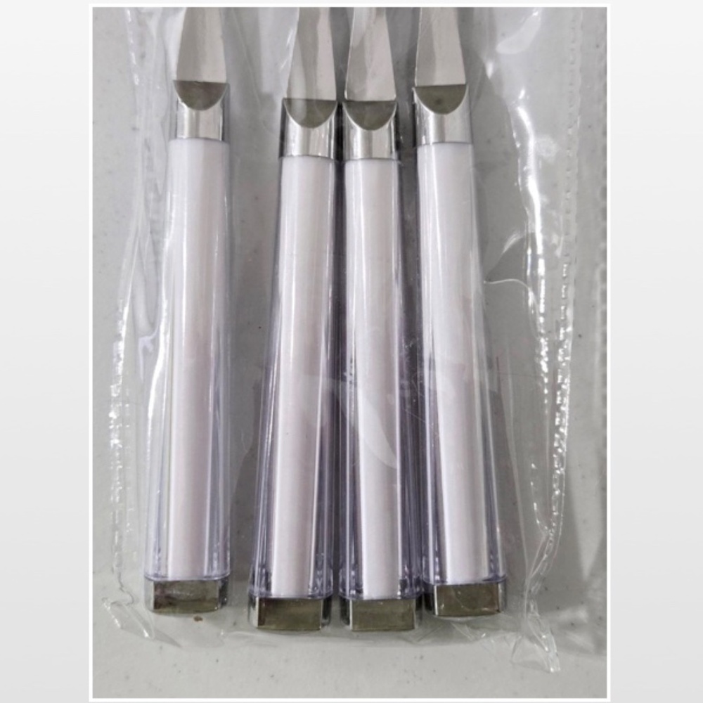 New Copco Forks Dinner Set 4 Home Kitchen Silver White NWT - Picture 8 of 11